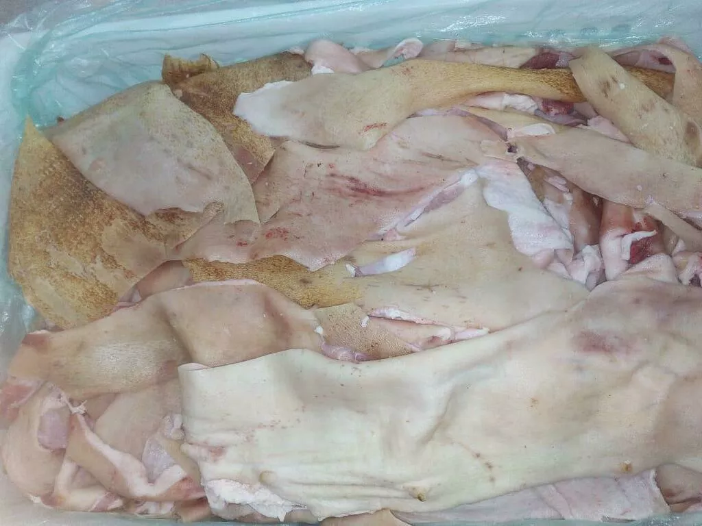 фотография продукта Шкура свиная замороженная от 10т 